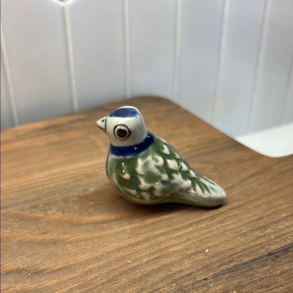 Mexican folk art ceramic bird